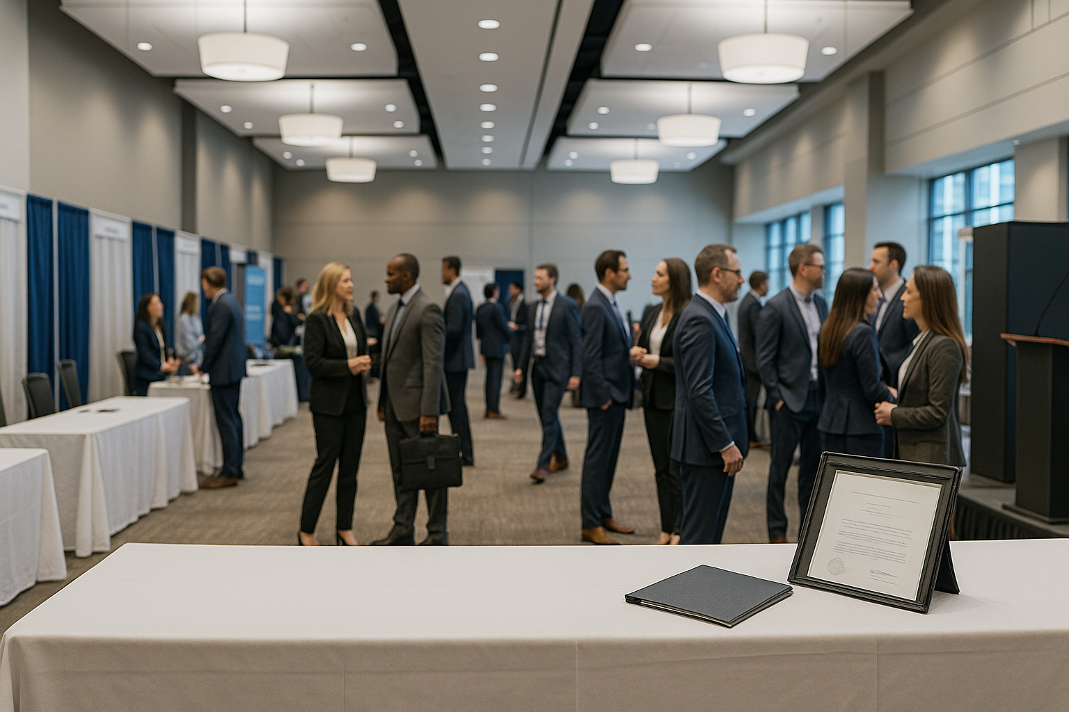 Corporate & Business Events illustration